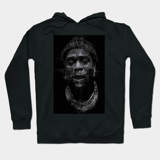 burna boy Hoodie by Black hub